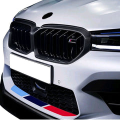 M Performance Tri Color Bumper Stripes Sticker