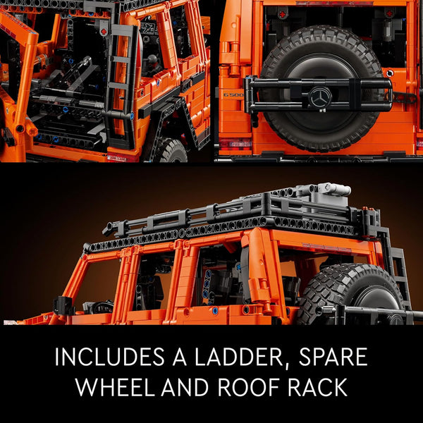 Mercedes G500 Technique Version 2891 Pcs, 1:8 Scale Building Blocks Car