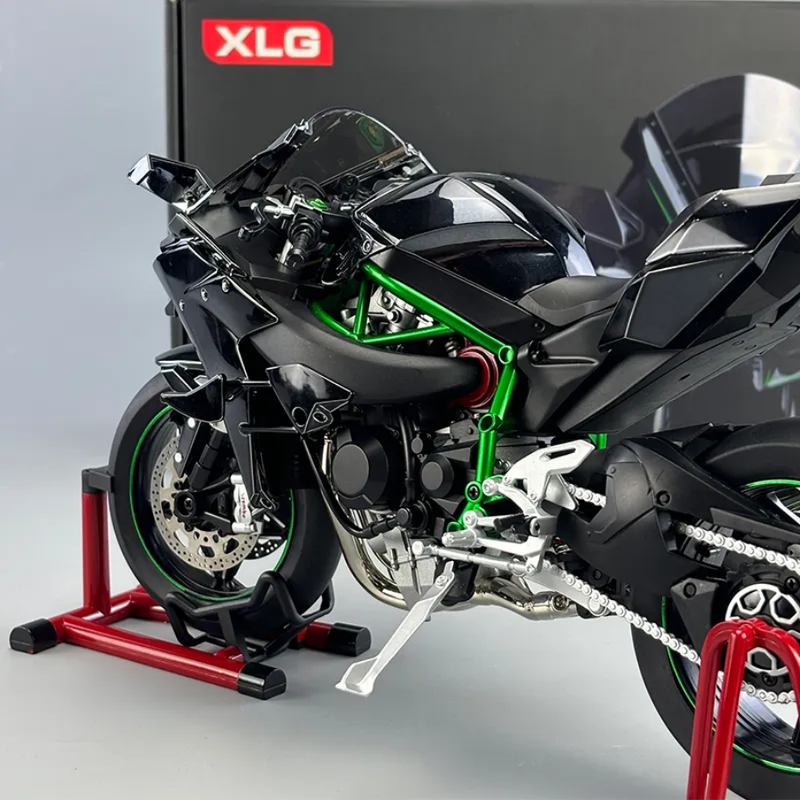 Kawasaki Ninja H2R Smoke Diecast Alloy Model Bike