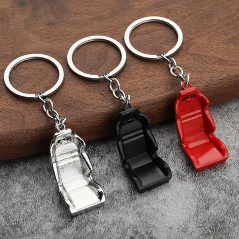 5 Pcs Set Metal Keychains Mix Designs