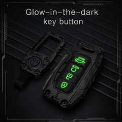 Hyundai Creta/Alcazar/i20/Venue/Aura 4 Button Key Transformer Exclusive Metal Alloy Keycase 2.0