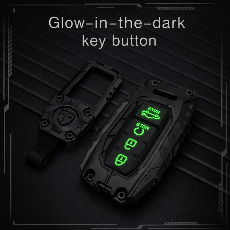 Hyundai Creta/Alcazar/i20/Venue/Aura 4 Button Key Transformer Exclusive Metal Alloy Keycase 2.0