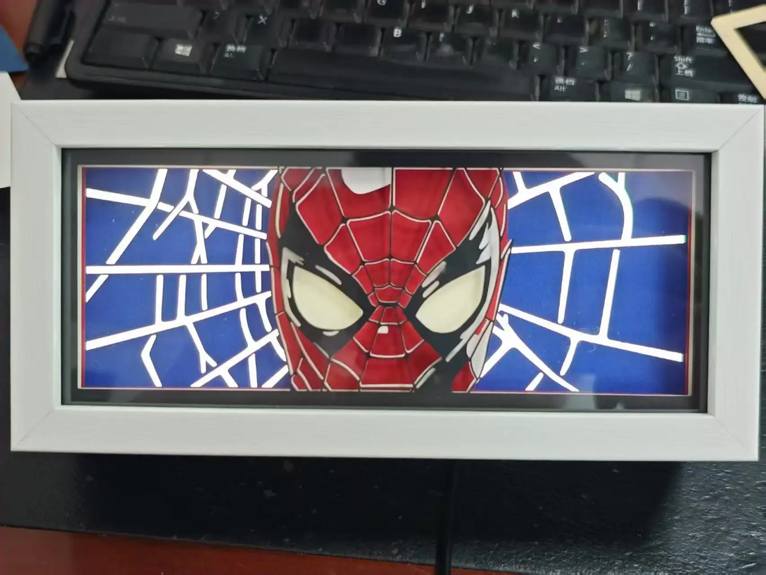 Spiderman Night Lights Popular LED LightBox