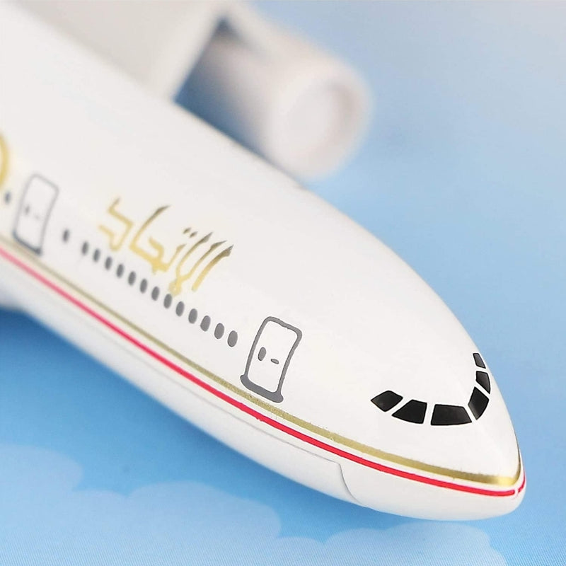 Etihad B777 Aeroplane Diecast Model 16 CM