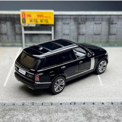 Range Rover Autobiography 50th Anniversary Edition Black 1/64 Alloy Model Car