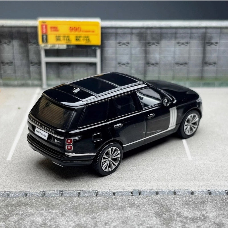 Range Rover Autobiography 50th Anniversary Edition Black 1/64 Alloy Model Car