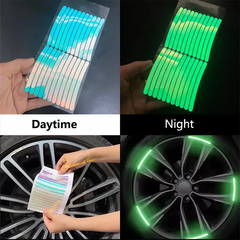 Tyre Rim Reflective Sticker