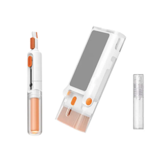 Portable 8in1 Brush Multifunction Screen, Keyboard, Earbuds Cleaning with Foldable Stand