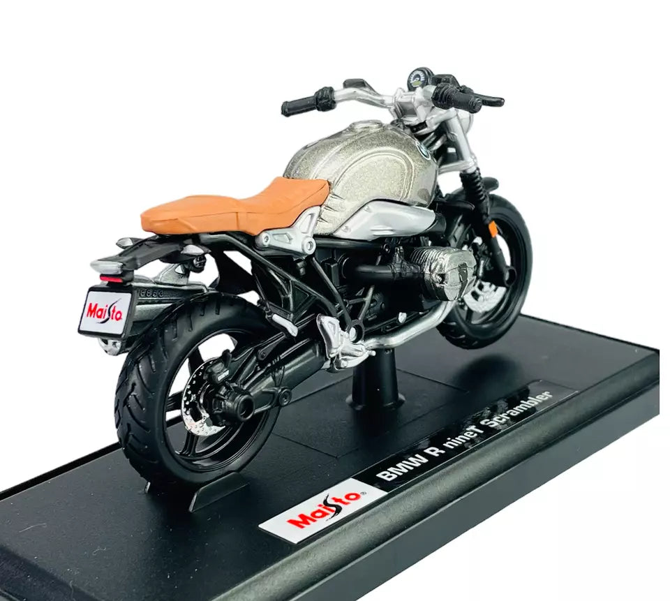 BMW R NINE T 1:18 Licensed Maisto Diecast Alloy Model Bike – Kaarr