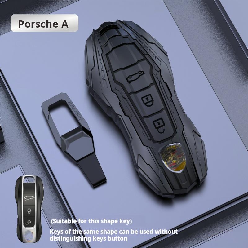 Porsche 911, Cayenne, Panamera, Taycan 1.0 Key Exclusive Gen Z Metal Alloy Keycase