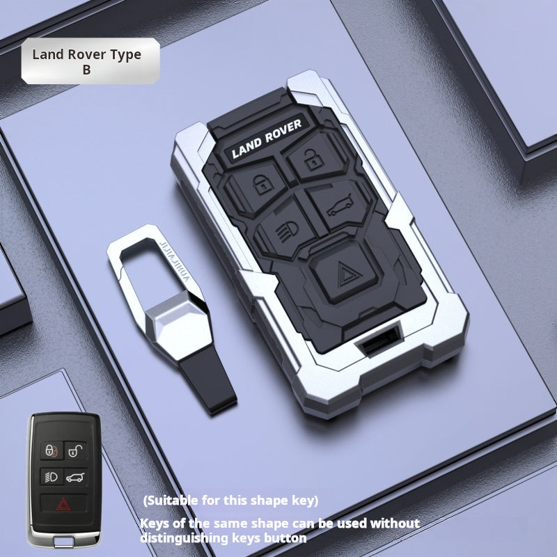 Range Rover: Sport, Evoque, Velar, Discovery, Defender (2018, 2019, 2020, 2021) Exclusive Gen Z Metal Alloy Keycase