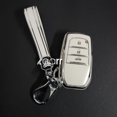 Fortuner 3 Button Key Premium Keycase