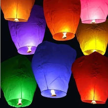 Load image into Gallery viewer, Sky Lantern (Pack of 15 Lanterns)