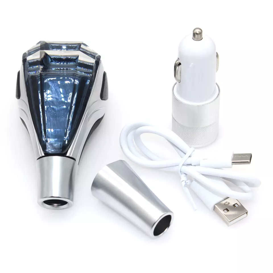 LED Crystal Sensor Touch 7 Colors Gear Knob Kaarr