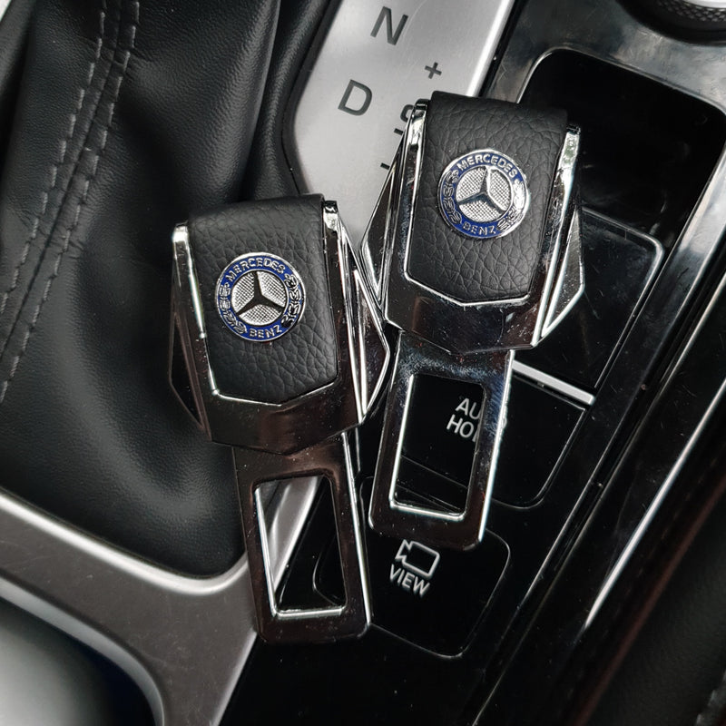 2 Pcs Metal Leather Safety Buckle With Logo