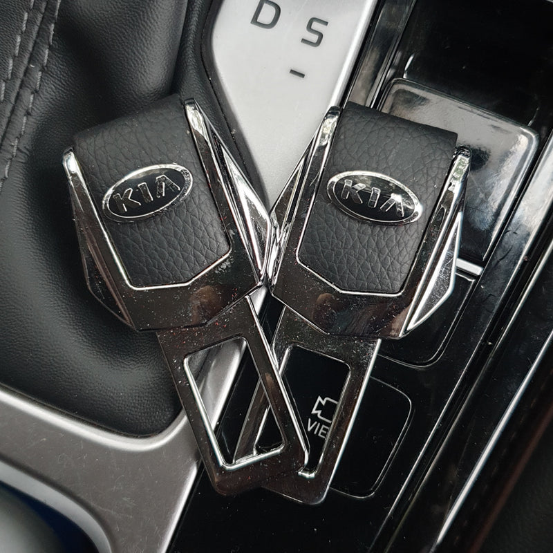 2 Pcs Metal Leather Safety Buckle With Logo