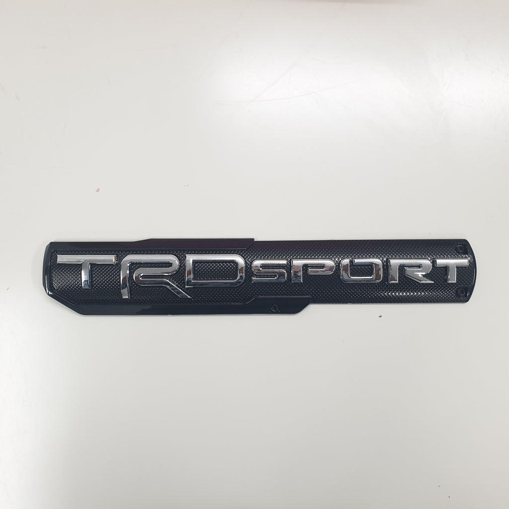 3D TRD SPORT Sticker Decal Chrome (30 x 6 cm)
