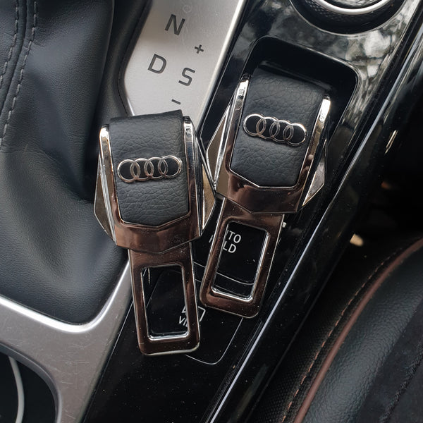 2 Pcs Metal Leather Safety Buckle With Logo