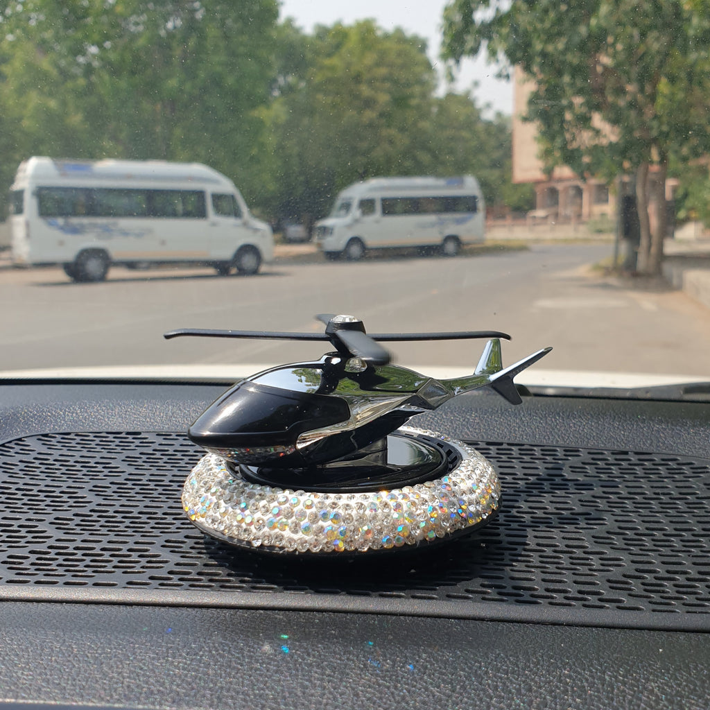 Solar Helicopter Air Freshener (Crystal Design) v3.0 Kaarr