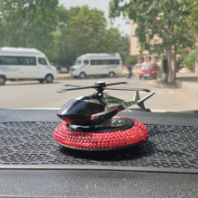 Load image into Gallery viewer, Solar Helicopter Air Freshener (Crystal Design) v3.0