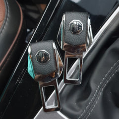 2 Pcs Metal Leather Safety Buckle With Logo
