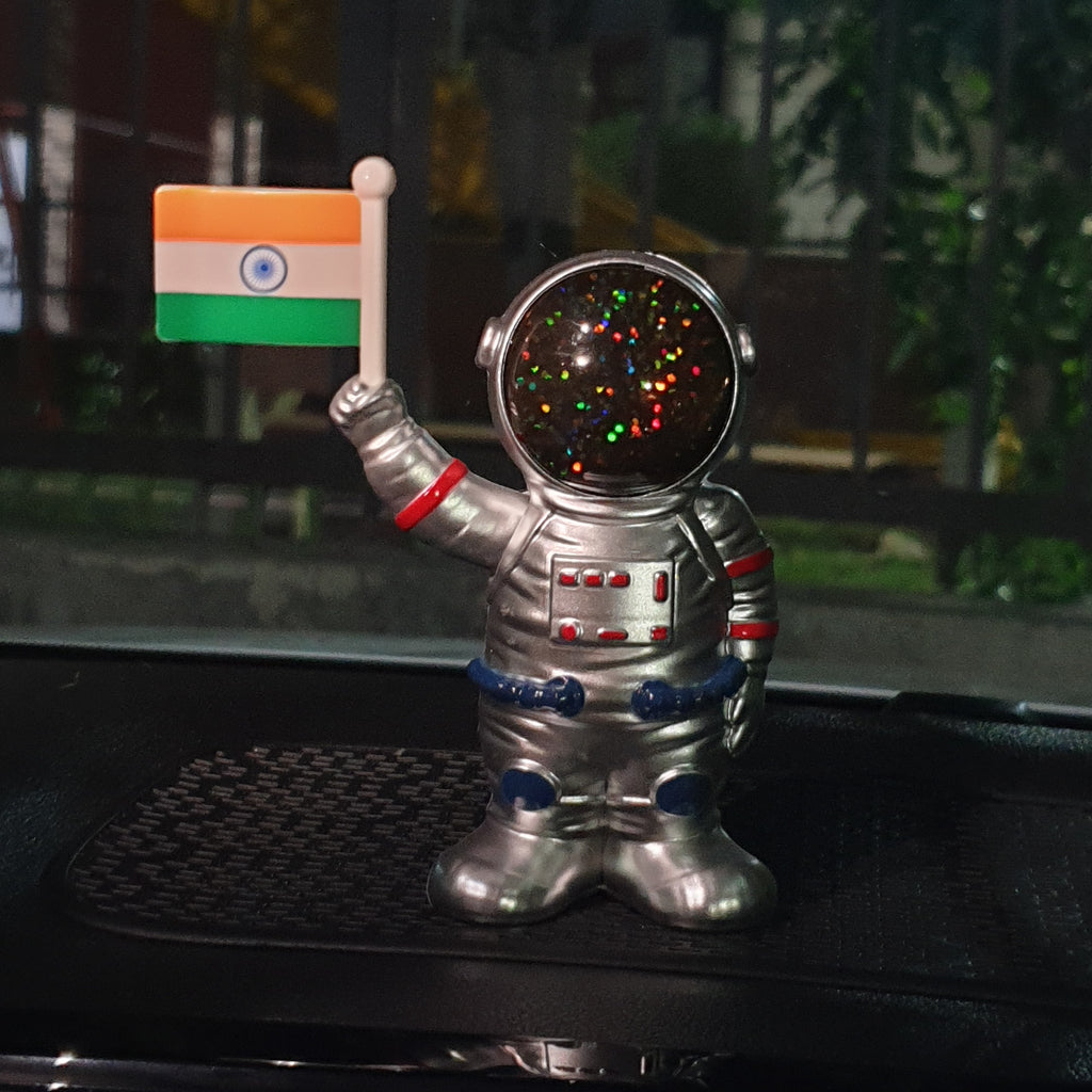 Solar Astronaut with Indian Flag (Premium Edition)