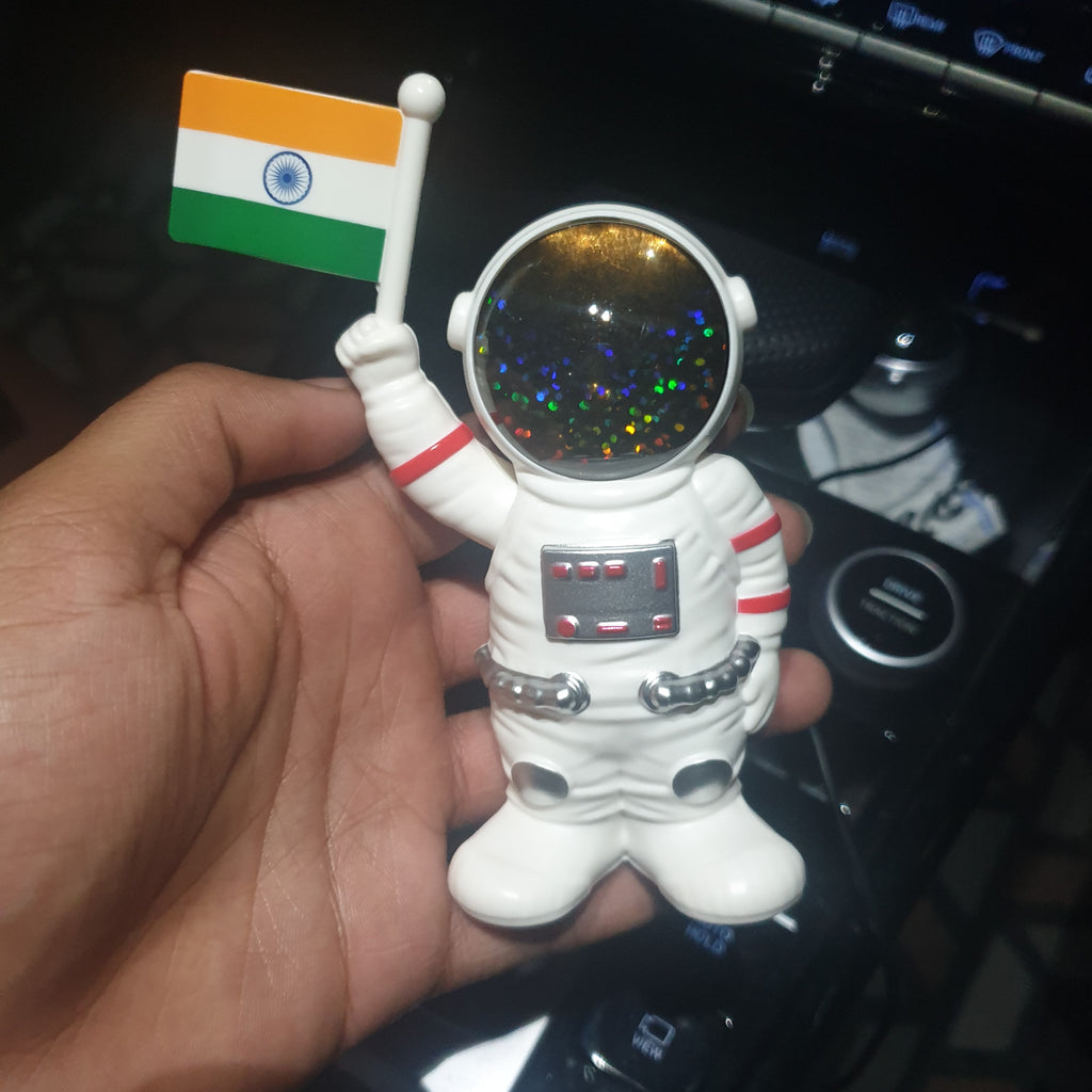 Solar Astronaut with Indian Flag (Premium Edition)