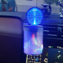 Load image into Gallery viewer, Colorful LED Light Ashtray (Both for Cup Holder &amp; Ac Vent Clip)