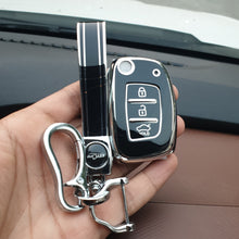 Load image into Gallery viewer, Hyundai i20/Venue/Creta/Verna Flip Key Premium Keycase