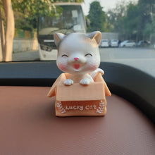 Load image into Gallery viewer, Lucky Cat Bobble Head