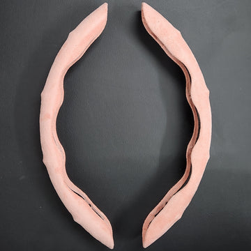Velvet Pink Steering Wheel Sleeves