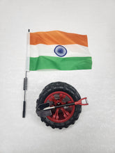 Load image into Gallery viewer, Miniature Spare Tyre Flag Shovel (Premium Quality)