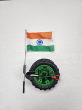 Load image into Gallery viewer, Miniature Spare Tyre Flag Shovel (Premium Quality)