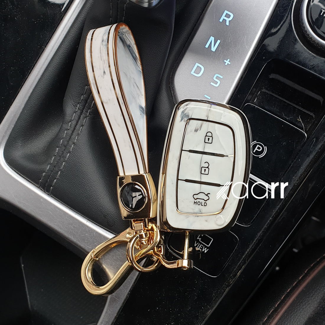 Hyundai Creta/i20/Venue (3 Push Button Key)Premium Keycase