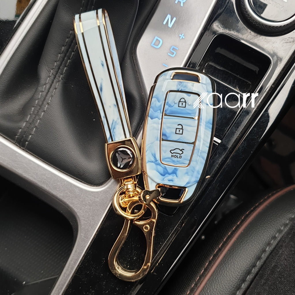 Hyundai Verna (3 Button) Premium Keycase