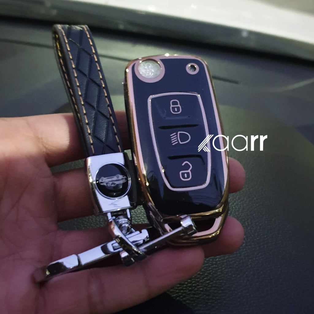 Tata Tiago/Tigor/Hexa/Nexon Flip Key Premium Keycase