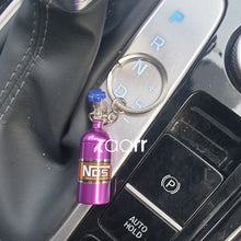 Load image into Gallery viewer, Nos Cylinder Luxury Metal Keychain