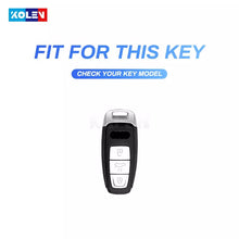 Load image into Gallery viewer, Audi New Key Premium Metal Alloy Keycase with Holder &amp; Rope Chain