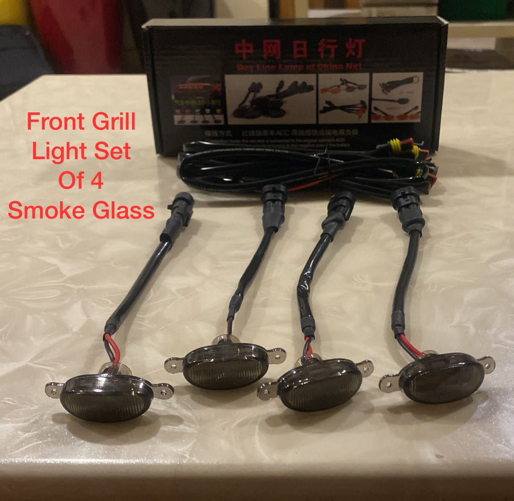 Front Grille LED Light (Set of 4 Pcs)