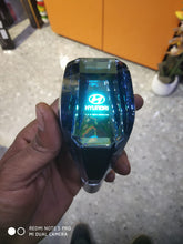 Load image into Gallery viewer, LED Crystal Sensor Touch 7 Colors Gear Knob Silver