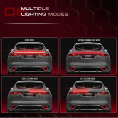 Universal Rear Spoiler LED Strip Multifunctional with Turning Signal