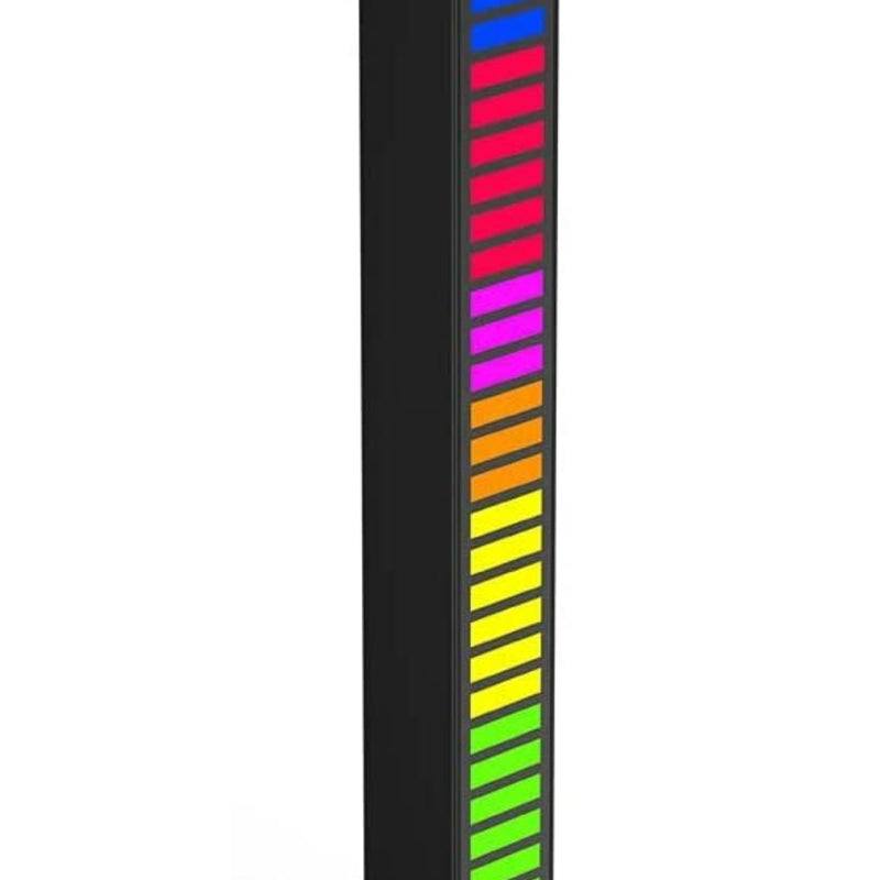 Wireless 2 Pcs Set Voice Activated Equaliser Ryhtm Light with 16+ Colors